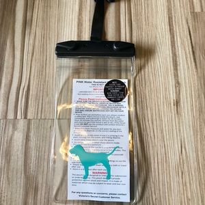 VS PINK Water Resistant Phone Pouch